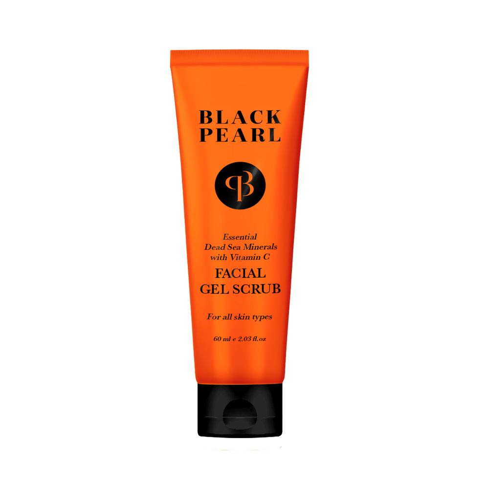 Гель-скраб 45+ для обличчя Sea Of Spa Black Pearl з вітаміном С для всіх типів шкіри 60мл