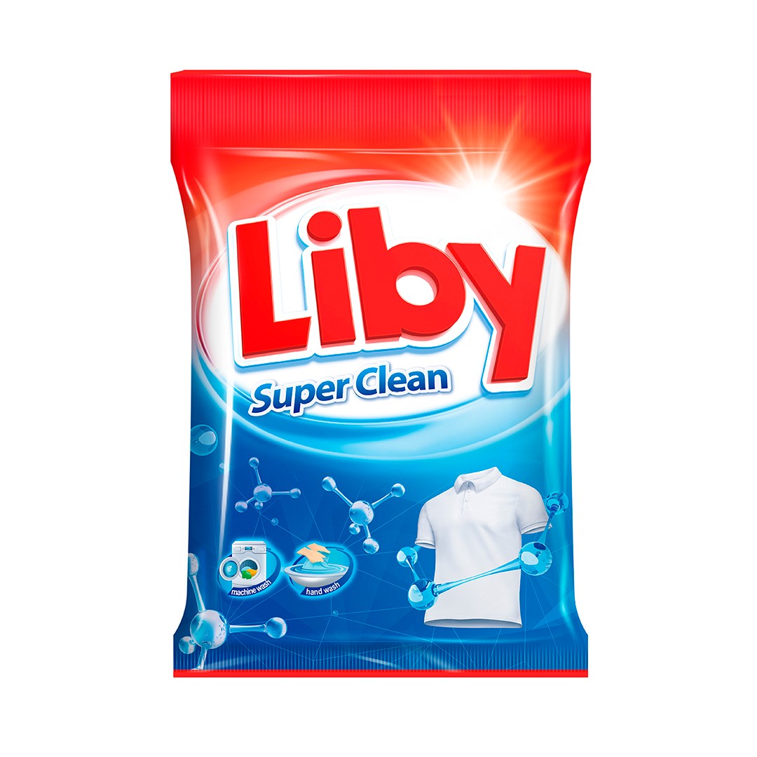 Концентрированный стиральный порошок супер чистота Powder super clean Liby