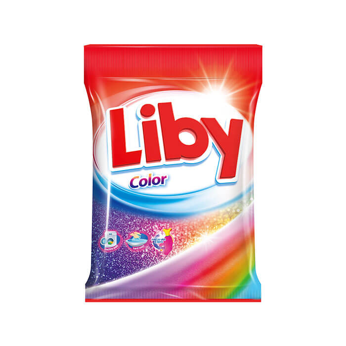 Концентрированный стиральный порошок для цветного белья Powder color Liby