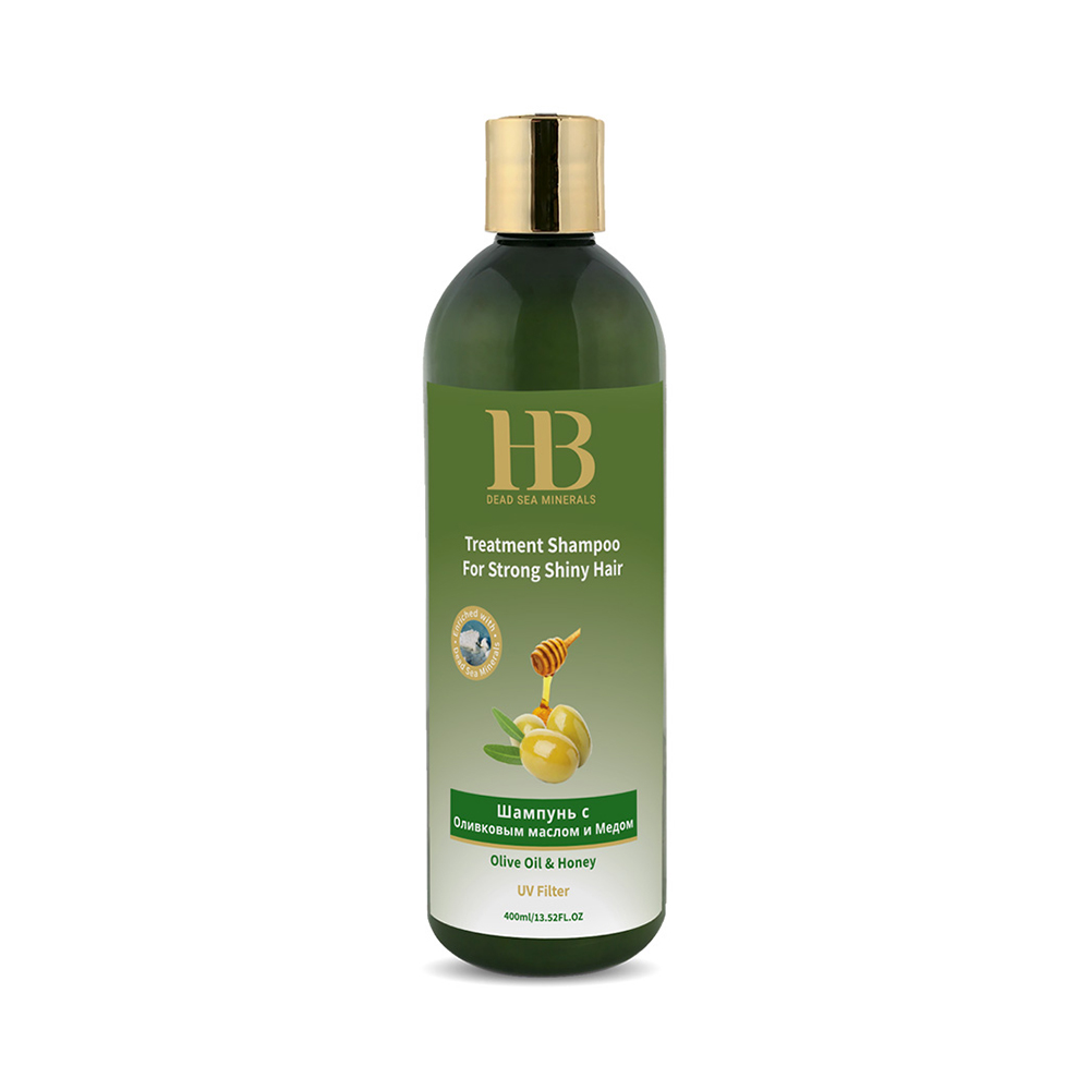 Шампунь для волос с оливковым маслом и медом Health and Beauty