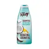 Шампунь для ослабленого та ламкого волосся Keff Keratin, Coconut oil з кератином і кокосовою олією, 500 мл