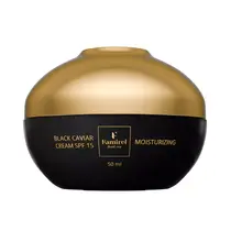 Зволожувальний денний крем Famirel з чорною ікрою Black Caviar SPF 15, 50 мл