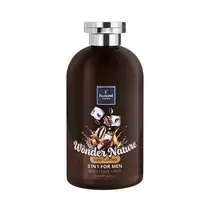 Гель-шампунь для чоловіків Famirel Wonder Nature Iced Coffee 3 в 1 для тіла, обличчя та волосся Холодна кава, 500 мл
