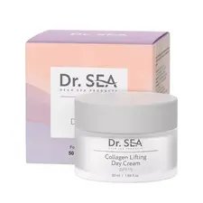 Денний крем - ліфтинг для обличчя Dr.Sea з колагеном SPF15, 50 мл