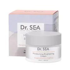 Зволожувальний освітлювальний крем Dr.Sea з комплексом NEOGLOW і Вітаміном C SPF15, 50 мл