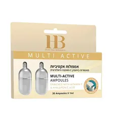 Активные ампулы с гиалуроновой кислотой и витамином C Health & Beauty 30 шт.