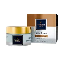 Нічний крем Famirel Hyaluronic Acid Extra Hydration, 50 мл Фамірель гіалурон