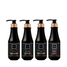 Набір Famirel Black Caviar — баланс, очищення та SPA-догляд для тіла й жирного волосся (086424, 086431, 086486, 086479)