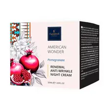 Нічний крем проти зморшок Famirel American Wonder Pomegranate Гранат, 50 мл