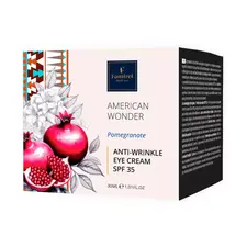 Крем проти зморшок для шкіри навколо очей Famirel American Wonder Pomegranate Гранат SPF 35, 30 мл