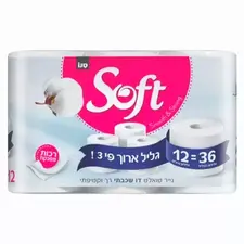 Папір туалетний Sano Soft (2ш) 1/12