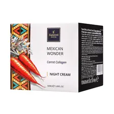 Нічний крем Famirel Mexican Wonder Carrot Collagen Морква, Колаген «Пружність та сяйво», 50 мл
