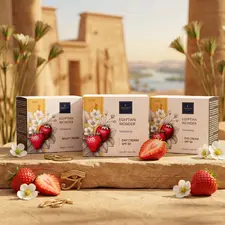 Набір Famirel Egyptian Wonder &laquo;Полуничне Сяйво та Рівний Тон&raquo; Креми для обличчя SPF50 (087100, 087117, 087124)