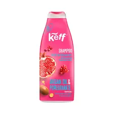 Шампунь для сухого волосся Keff Argan Oil, Pomegranate гранат та олія аргана, 500 мл