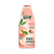 Зволожувальний шампунь для волосся Keff Moisture Peach, Murumuru Butter персик та олія мурумуру, 500 мл