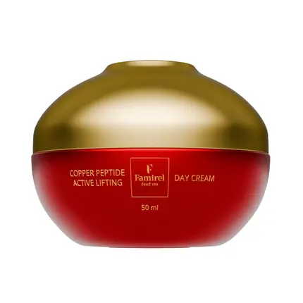 Денний крем для обличчя ліфтинг-актив із пептидами міді Famirel Copper Peptide Day Cream, 50 мл