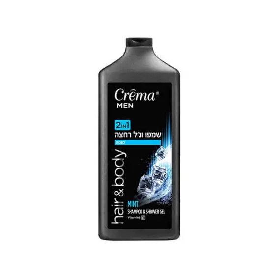 Шампунь-гель для душа 2 в 1, Crema Men (7290012117428)