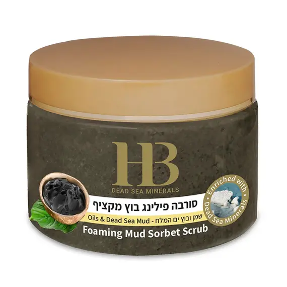 Скраб для тіла Health & Beauty з гряззю Мертвого моря, 450 мл (7290015247559)