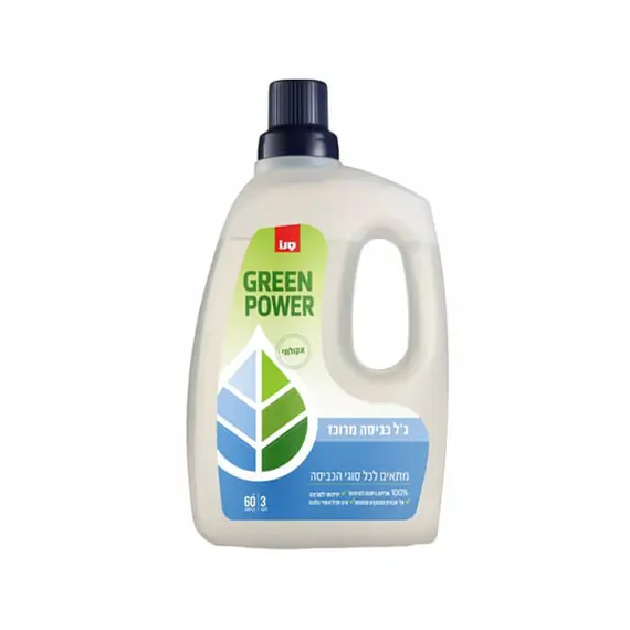 Концентрований гель для прання Sano Green Power 3 л (7290108352139)