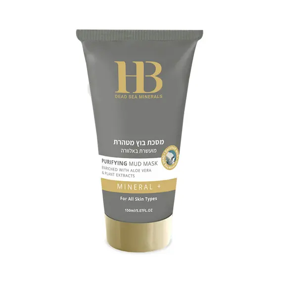 Грязьова маска, що очищає, для обличчя 18+ Health and Beauty з Алое Вера, 150 мл (7290011843946)