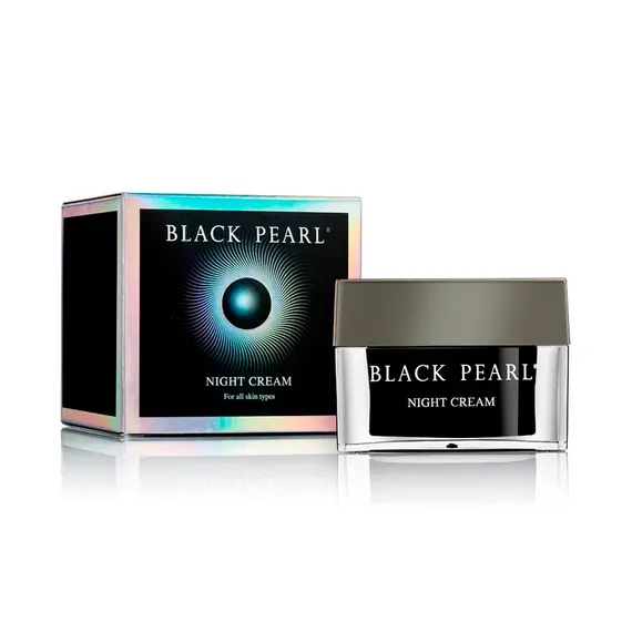 Перловий нічний крем проти зморшок 35+ Sea of Spa Black Pearl для всіх типів шкіри, 50мл (7290013761781)
