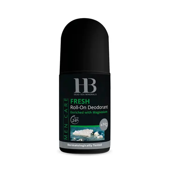 Кульковий дезодорант для чоловіків Fresh green з магнієм 75 мл Health and Beauty (7290017824406)