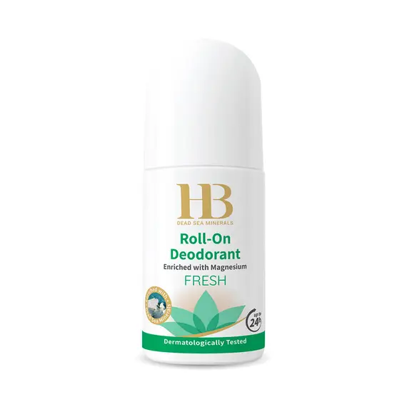 Кульковий дезодорант Fresh Green з магнієм 75 мл Health and Beauty (7290017824420)