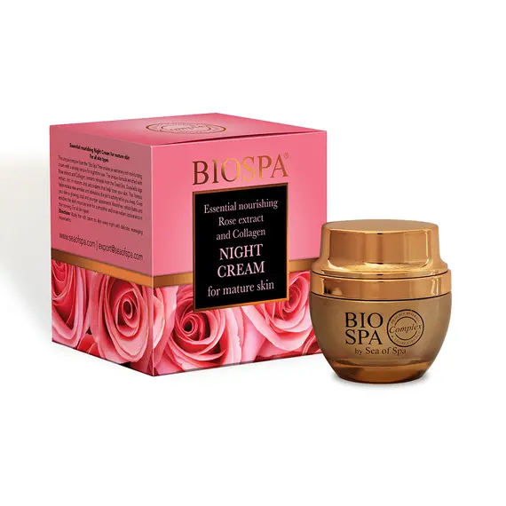 Поживний нічний крем для зрілої шкіри 45+ Sea of Spa Bio Spa 50 мл (7290017990415)