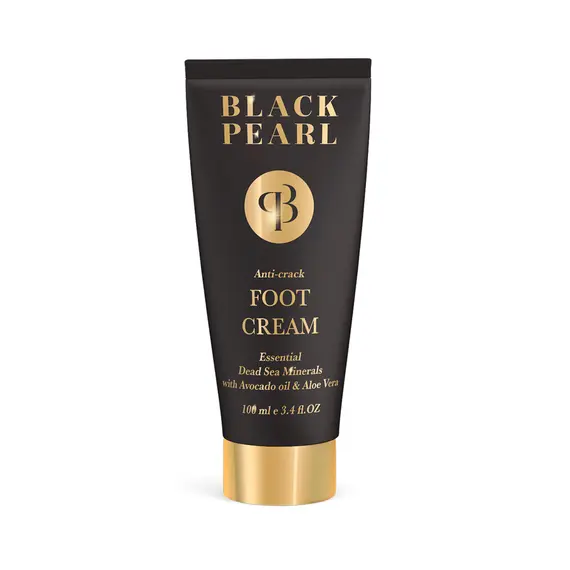 Крем для ніг Sea of Spa Black Pearl з перловим порошком, олією авокадо, Алое Вера та мінералами Мертвого моря, 100 мл (7290017990910)