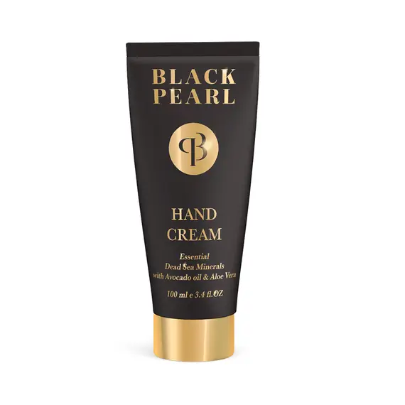 Крем для рук та нігтів Sea of Spa Black Pearl з перловим порошком, олією авокадо, алое Вера та мінералами Мертвого моря, 100 мл (7290017990934)
