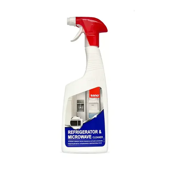 Засіб для чищення мікрохвильової печі і холодильника Sano Refrigerator Microwave Cleaner, 750 мл (7290102993178)