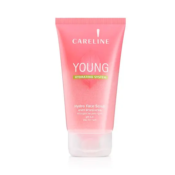Скраб для глибокого очищення обличчя 14+ Careline Young для молодої шкіри, 150 мл (7290104963674)