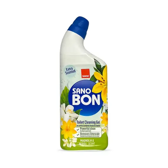 Гель для чищення унітазів Sano Sanobon Gel Magnolia, 750 мл (7290108352146)