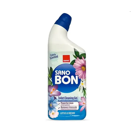 Гель для чистки унитазов Sano Sanobon Gel Lotus, 750 мл (7290108352153)