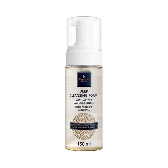 Пінка для глибокого очищення шкіри обличчя Famirel Deep Cleansing Foam, 150 мл