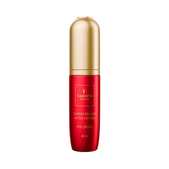 Крем ліфтинг-актив для шкіри навколо очей із пептидами Famirel Copper Peptide Lifting Eye Cream, 40 мл