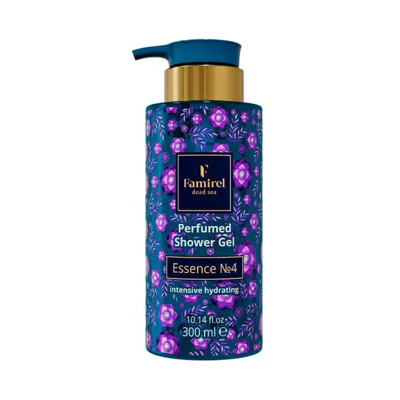 Парфумований гель для душу "Essence №4" Famirel Perfumed Shower Gel Intensive Hydrating, 300 мл