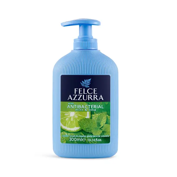 Рідке мило Antibacterico Mint & Lime 300 мл Felce Azzurra (8001280024269)