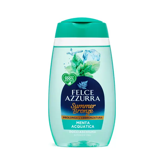 Гель для душу Felce Azzurra Summer Bronze М'ята та Евкаліпт, 250 мл (4690471027307)