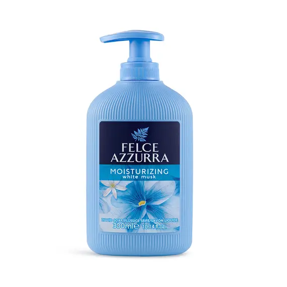Рідке мило Білий Мускус Felce Azzurra Idratante White Musk, 300 мл (8001280029899)