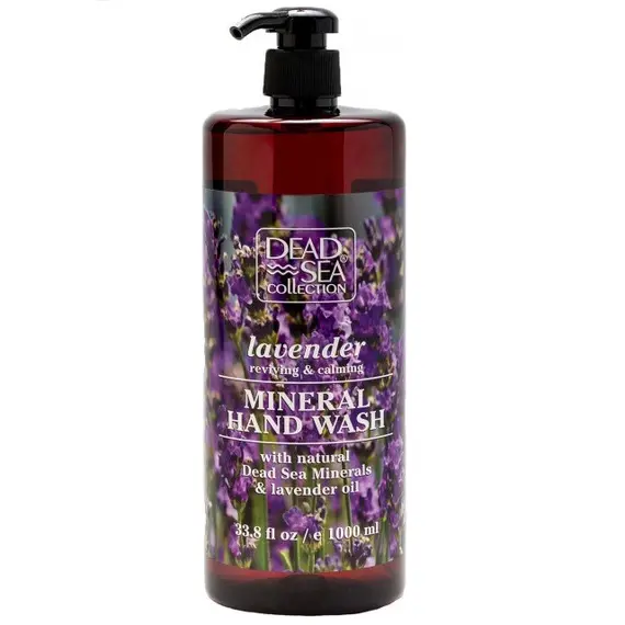 Мило для рук Dead Sea Collection з маслом лаванди та мінералами Мертвого моря, 1000 мл (7290102251711)