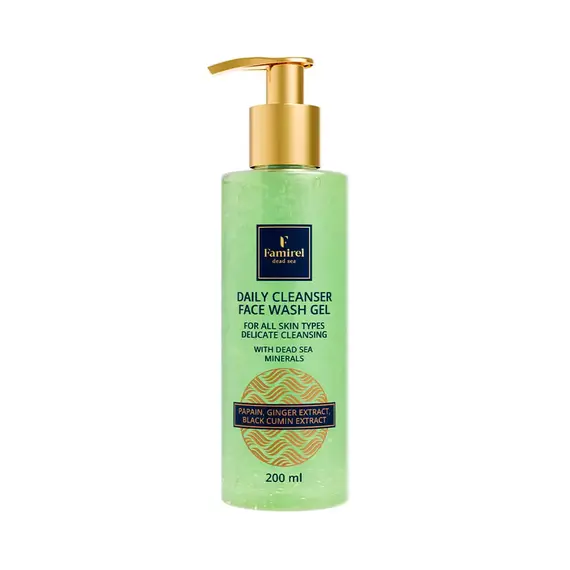 Гель для вмивання всіх типів шкіри з папаїном Famirel Daily Cleanser Face Wash Gel, 200 мл