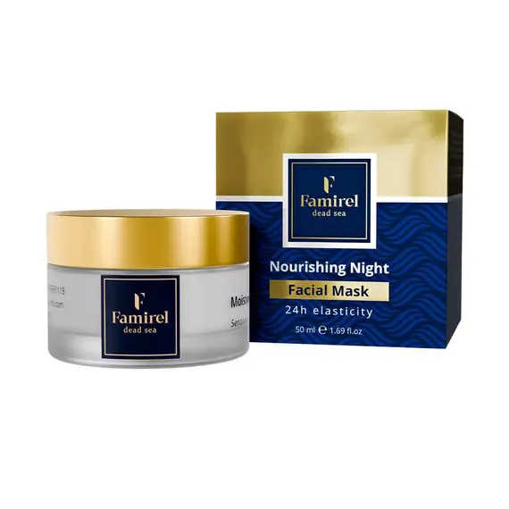Нічна маска для обличчя Famirel Nourishing Night Facial Mask, 50 мл