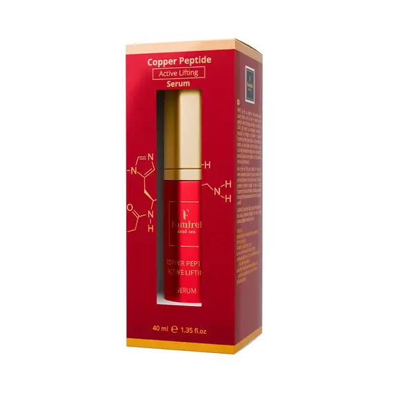 Сыворотка для лица лифтинг-актив с пептидами меди Famirel Copper Peptide Lifting Serum, 40 мл, изображение 2