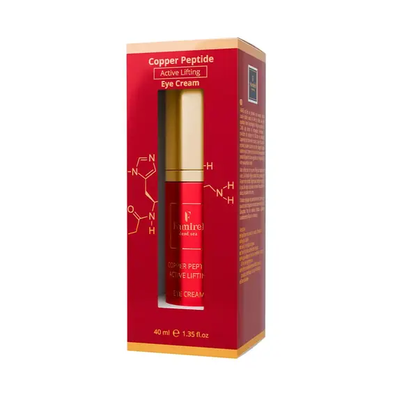 Крем ліфтинг-актив для шкіри навколо очей із пептидами Famirel Copper Peptide Lifting Eye Cream, 40 мл, изображение 2