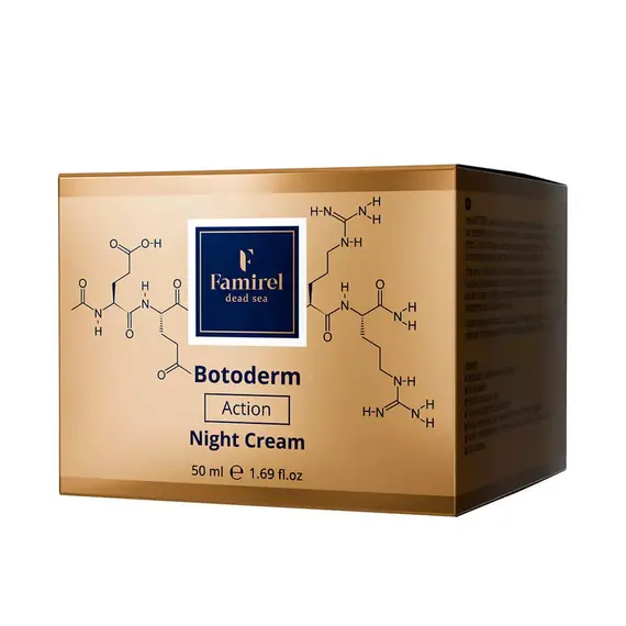 Ночной крем для лица против морщин Famirel Botoderm Active Night Cream, 50 мл, изображение 2