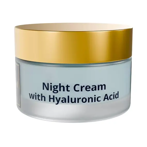 Нічний крем для обличчя Famirel Hyaluronic Acid Extra Hydration Night Cream, 50 мл, изображение 2