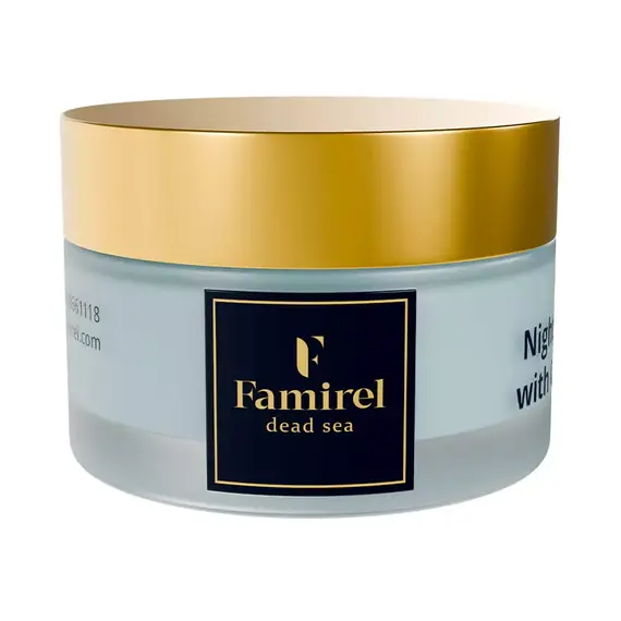 Питательный ночной крем для лица Famirel Collagen Night Cream, 50 мл, изображение 3