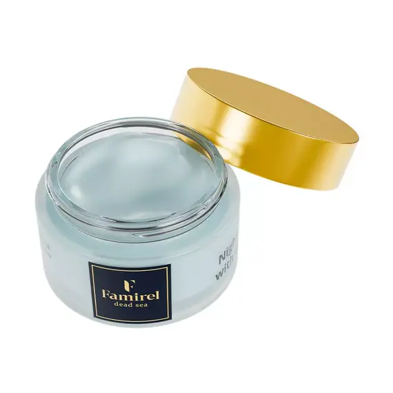 Питательный ночной крем для лица Famirel Collagen Night Cream, 50 мл, изображение 4
