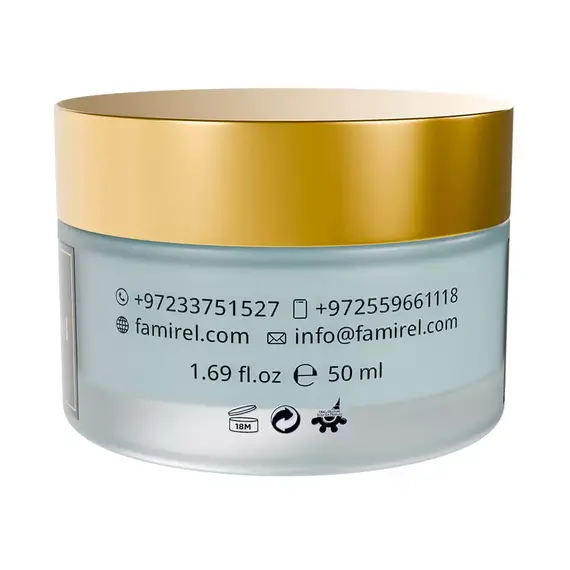 Питательный ночной крем для лица Famirel Collagen Night Cream, 50 мл, изображение 5